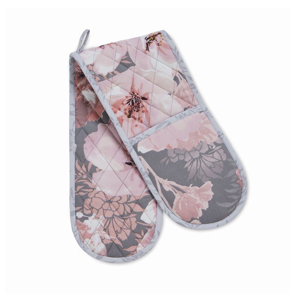 Pamut dupla edényfogó Dramatic Floral – Catherine Lansfield-image-1