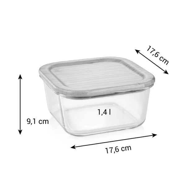 Élelmiszertartó üveg doboz Online – Tescoma-image-1