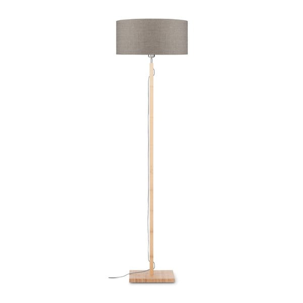 Fuji állólámpa bézs búrával és bambusz lámpatesttel - Good&Mojo