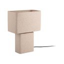 Bézs fém asztali lámpa (magasság 33 cm) Boaz Recto – Leitmotiv