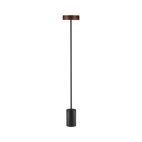 Fekete-sötét natúr színű fém LED állólámpa (magasság 135 cm) Thea – Nova Luce