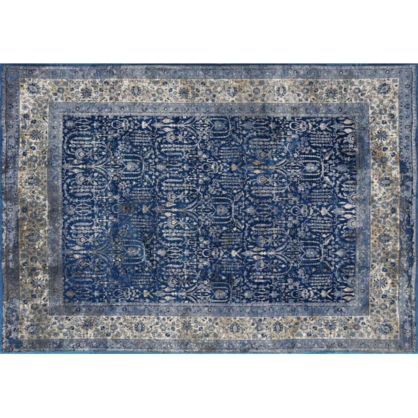 Tabriz kék-szürke szőnyeg, 160 x 230 cm - Floorita-image-1