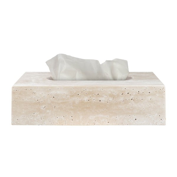 Kő zsebkendőtartó Travertine – Mette Ditmer Denmark
