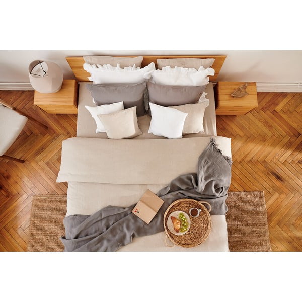 Bükkfa franciaágy 160x200 cm Greg 1 - The Beds-image-4