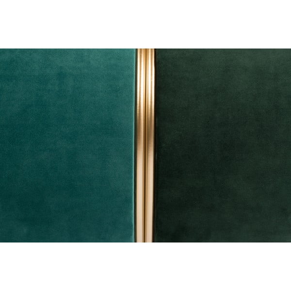 Zöld-türkiz bársony puff Bubbly – White Label-image-2