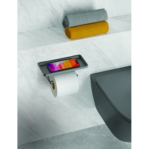 Öntapadós rozsdamentes acél WC-papír tartó Origin Lava – Metaltex-image-2
