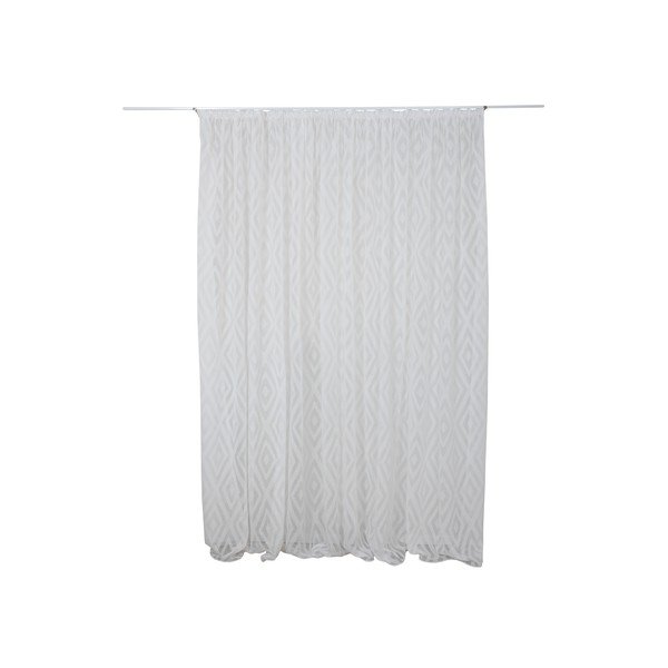 Krémszínű átlátszó függöny 400x260 cm Estrella – Mendola Fabrics-image-2