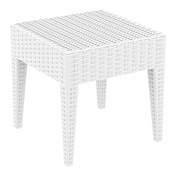 Ipanema fehér kerti tárolóasztal, 45 x 45 cm - Resol