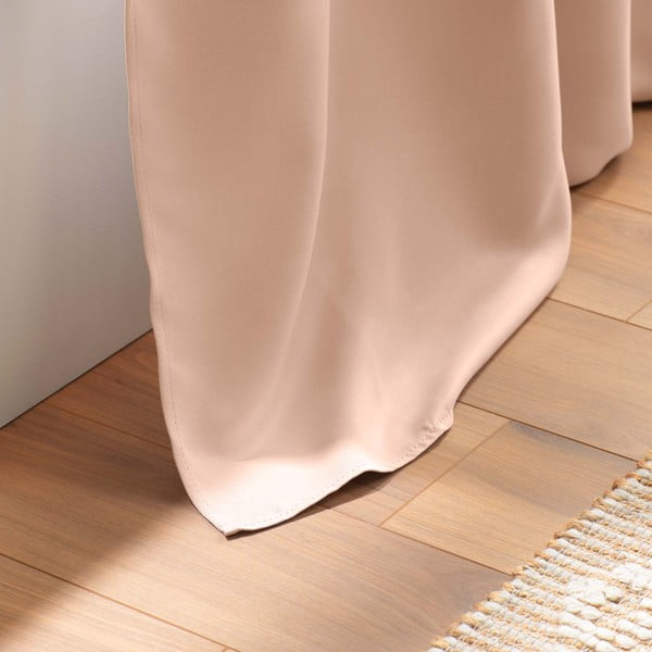 Rózsaszín sötétítő függöny 135x240 cm Occult – douceur d'intérieur-image-4