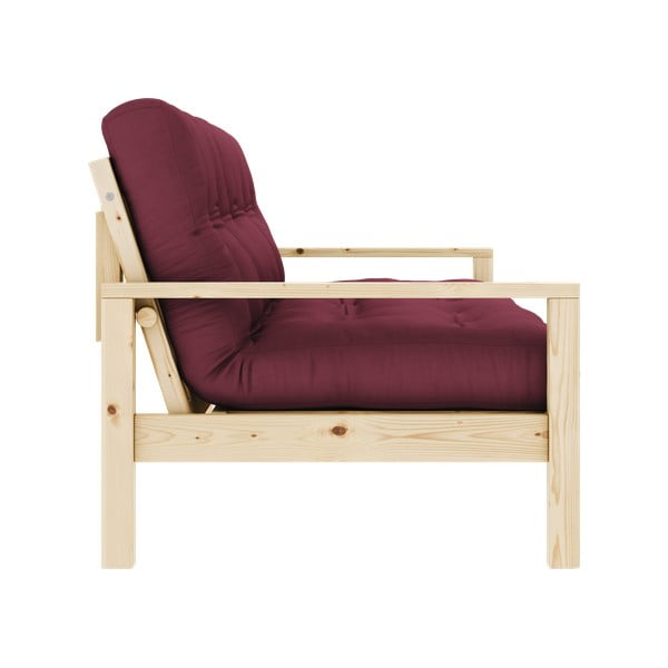 Borvörös kinyitható kanapé 205 cm Knob – Karup Design-image-4