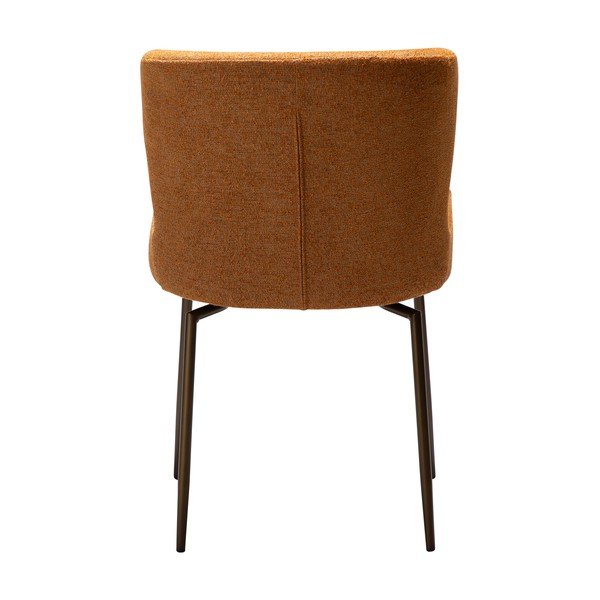 Barna kárpitozott étkezőszék Glam – DAN-FORM Denmark-image-3