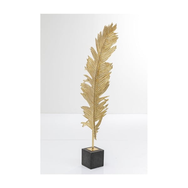 Feather tollformájú aranyszínű dekoráció, 147 cm - Kare Design