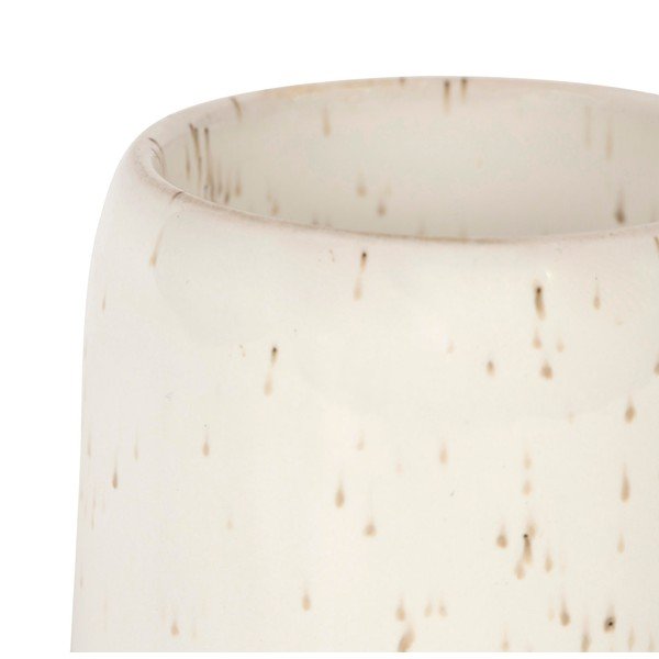 Krémszínű-natúr színű agyagkerámia csésze 100 ml Nordika – Sema-image-3