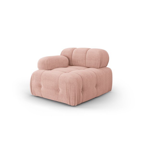 Világos rózsaszín kanapé modul Ferento – Cosmopolitan Design-image-2