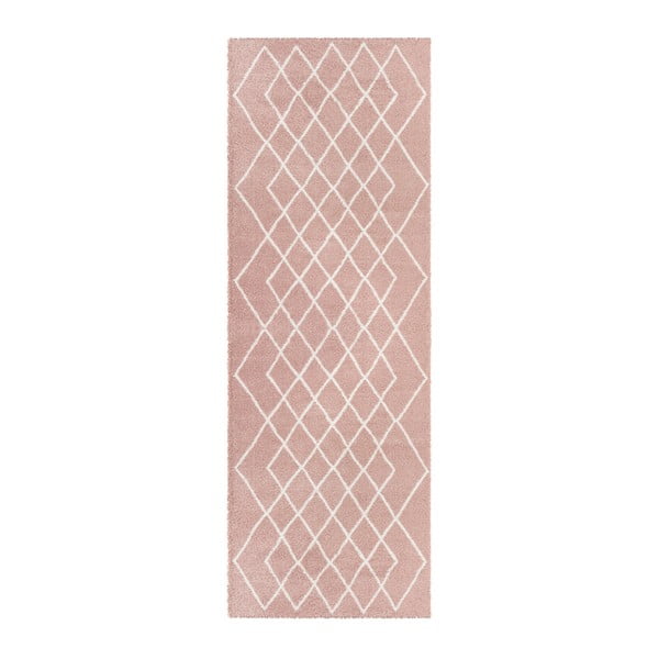 Passion Bron rózsaszín futószőnyeg, 80 x 200 cm - Elle Decoration