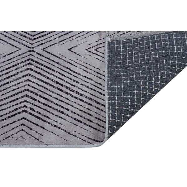 Szürke mosható futószőnyeg 300x100 cm - Vitaus-image-2