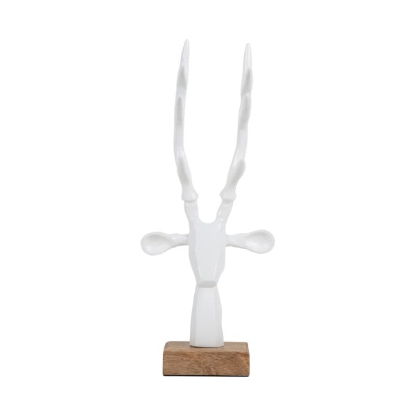 Fém szobor (magasság 34 cm) Reindeer Head – PT LIVING-image-3