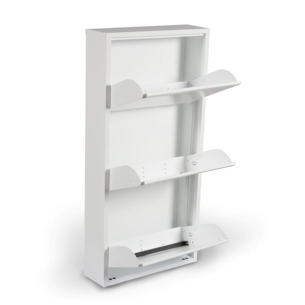 Alias fehér cipőtartó 3 billenő fiókkal - Evergreen House-image-1