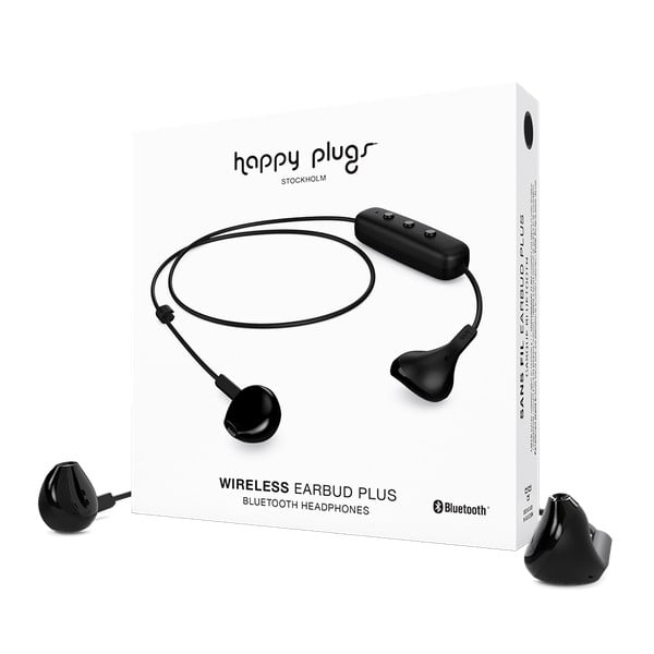 Earbud fekete vezeték nélküli fülhallgató - Happy Plugs
