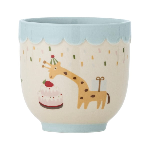 Kék-krémszínű kőedény gyerek bögre 150 ml Celebrate – Bloomingville Mini