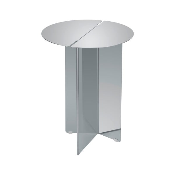 Rozsdamentes acél kerek tárolóasztal ø 35 cm Oru – Blomus