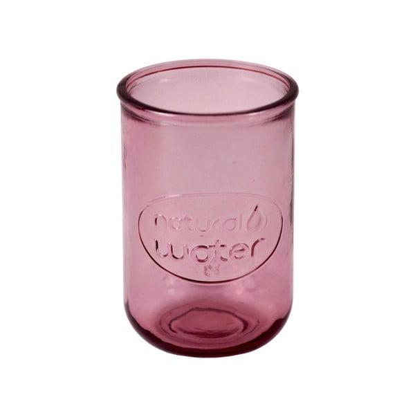 Water rózsaszín pohár újrahasznosított üvegből, 0,4 l - Ego Dekor
