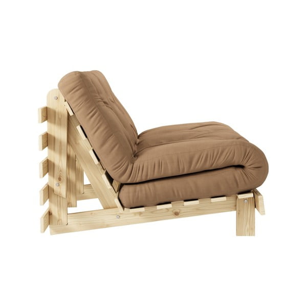 Roots barna kinyitható kanapé 140 cm - Karup Design-image-4