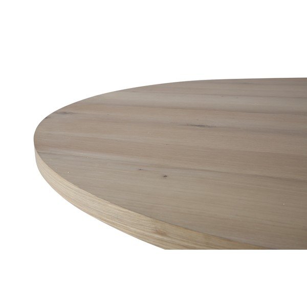 Maison kerek étkezőasztal fekete lábakkal, ø 120 cm - Canett-image-2