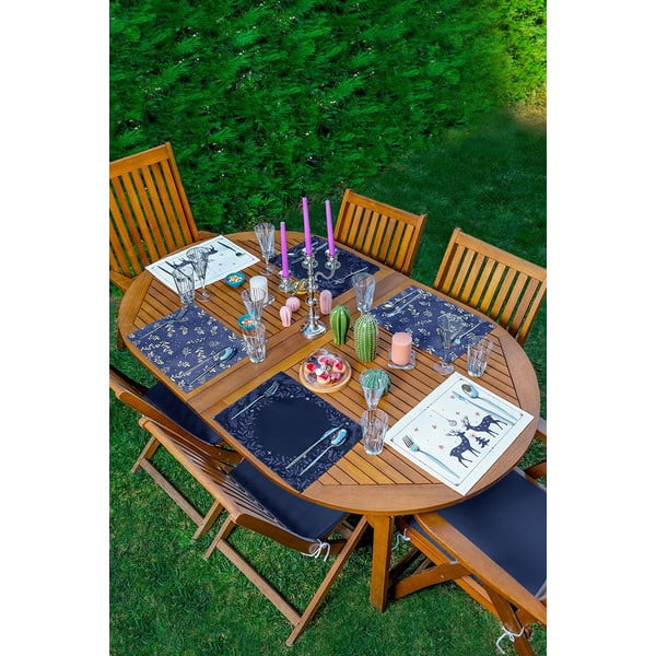 Karácsonyi szövet tányéralátét szett 6 db-os 35x45 cm Six Ame Servis - Mila Home-image-1