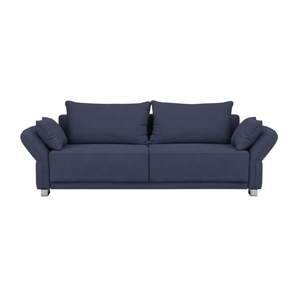 Casiopea sötétkék háromszemélyes kinyitható kanapé - Windsor & Co Sofas