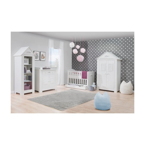 Marseille fehér pelenkázó pult - Pinio-image-3