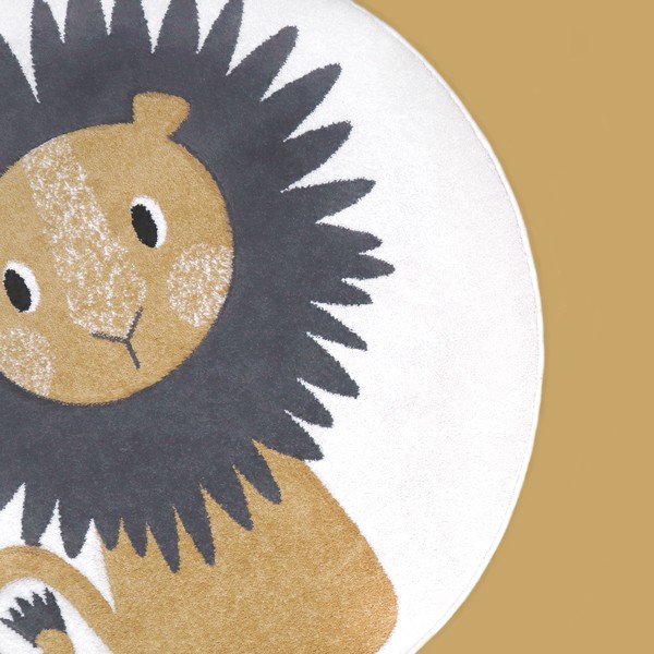 Jaggo gyerekszőnyeg, ø 120 cm - Nattiot-image-1