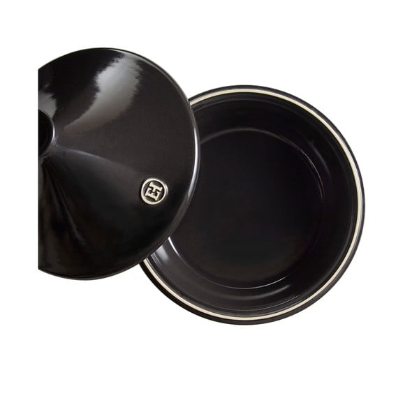 Flame fekete tajine edény, ⌀ 32 cm - Emile Henry-image-3