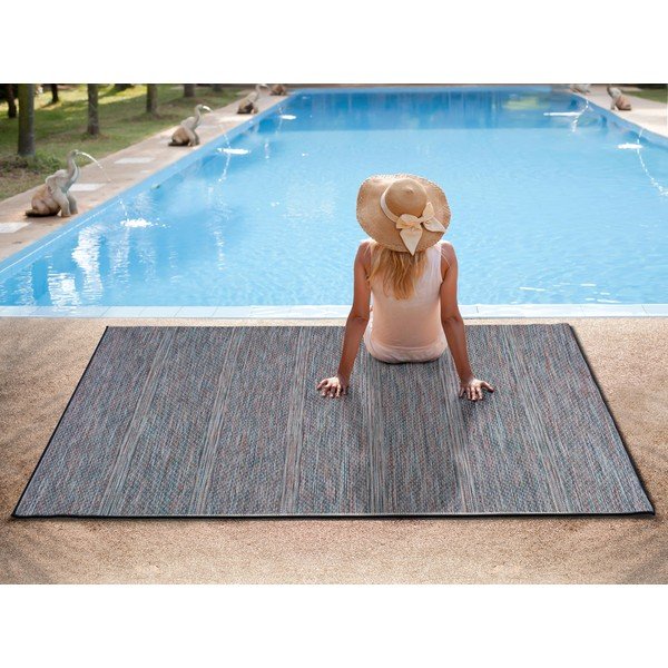 Bliss sötétkék kültéri szőnyeg, 75 x 150 cm - Universal-image-1