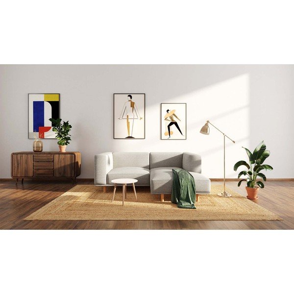 Világosszürke sarokkanapé (jobb oldali) Kukumo – Ame Yens-image-3