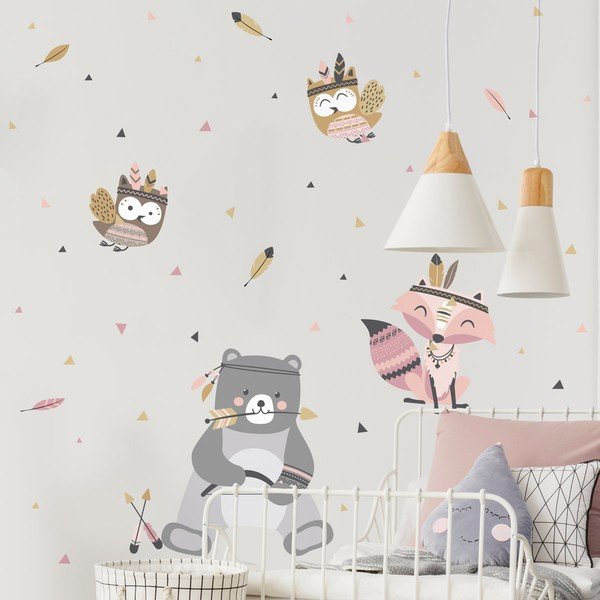 Bear Indian Sweet gyerek falmatrica - Ambiance-image-3