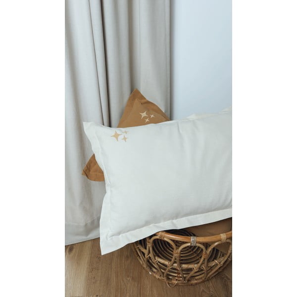 Fehér babaágynemű szett Stars – Malomi Kids-image-4