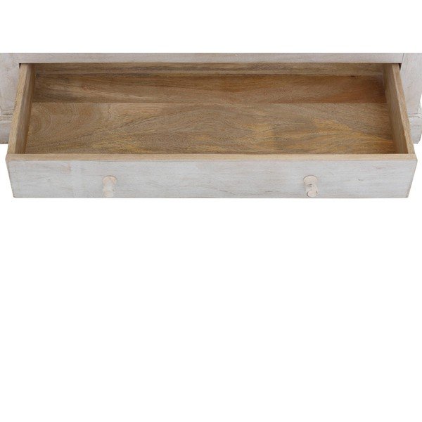 Fehér mangófa ruhásszekrény 100x175 cm Rana – Støraa-image-3