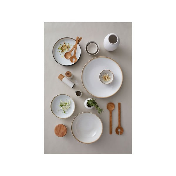 Fehér kőedény váza (magasság 12,5 cm) Gastro Cream – Bitz-image-1