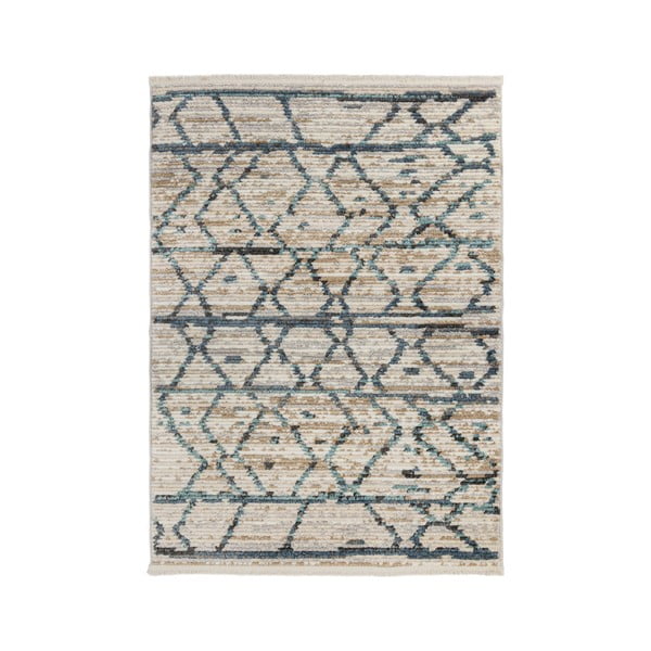 Neruda kék-bézs szőnyeg, 120 x 160 cm - Flair Rugs