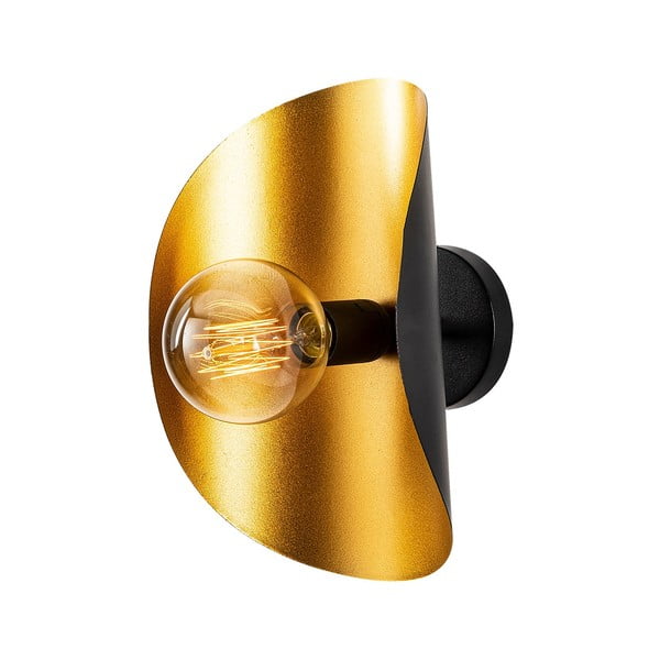 Fekete-aranyszínű fali lámpa Sivani – Opviq lights-image-2