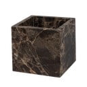 Sötétbarna márvány fürdőszobai rendszerező vattakorongokhoz Marble – Mette Ditmer Denmark