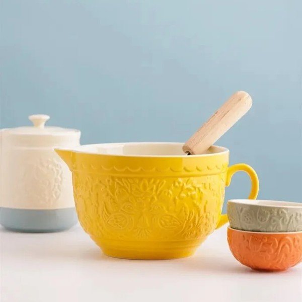 Sárga kerámia tál ø 26 cm Home to Roost – Mason Cash-image-1