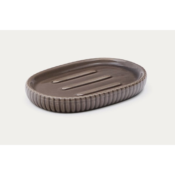 Sötétbarna kerámia szappantartó Selime – Kave Home-image-4