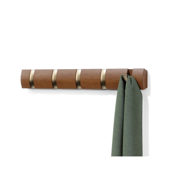 Barna nyárfa fali fogas Flip – Umbra-image-4