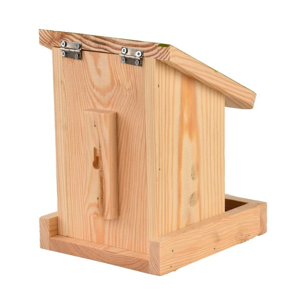 Diapozitiv madáretető tömör borovi fenyőből, hosszúság 17 cm - Esschert Design-image-1