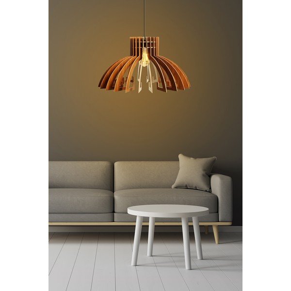 Natúr színű függőlámpa ø 54 cm – Opviq lights-image-2