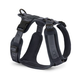 Sötétszürke hám XS hosszúság 25 cm Modena Asphalt XS – MiaCara