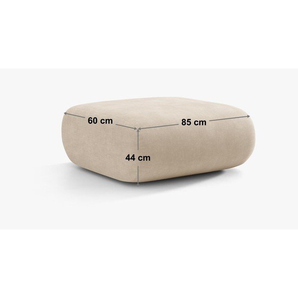 Kék zsenília puff Neo – Micadoni -image-2