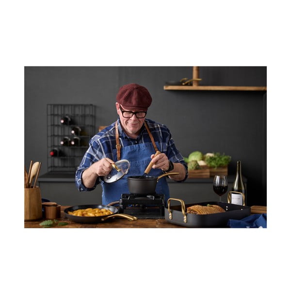 Alumínium serpenyő tapadásmentes felülettel ø 28 cm – Holm-image-4